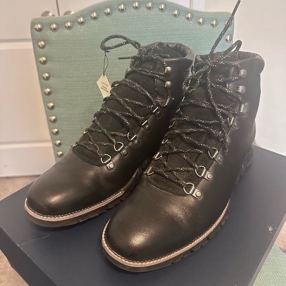 Cole Haan Other - Cole Haan Black Leather Boots